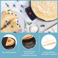 CucinaPro Electric Crepe Maker