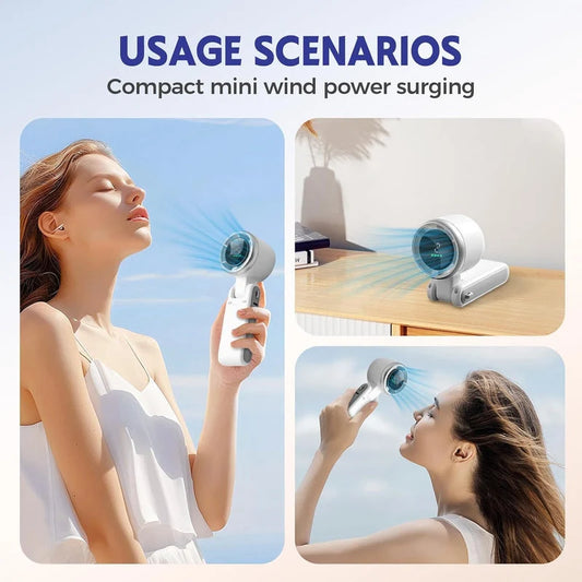 Mini Handheld Turbo Fan
